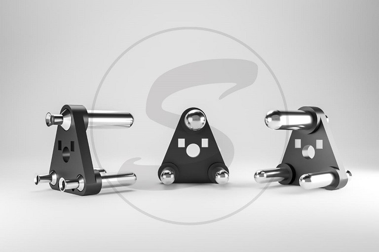 3 pin 6 Amp Plug Insert Black (Hollow Crimping)