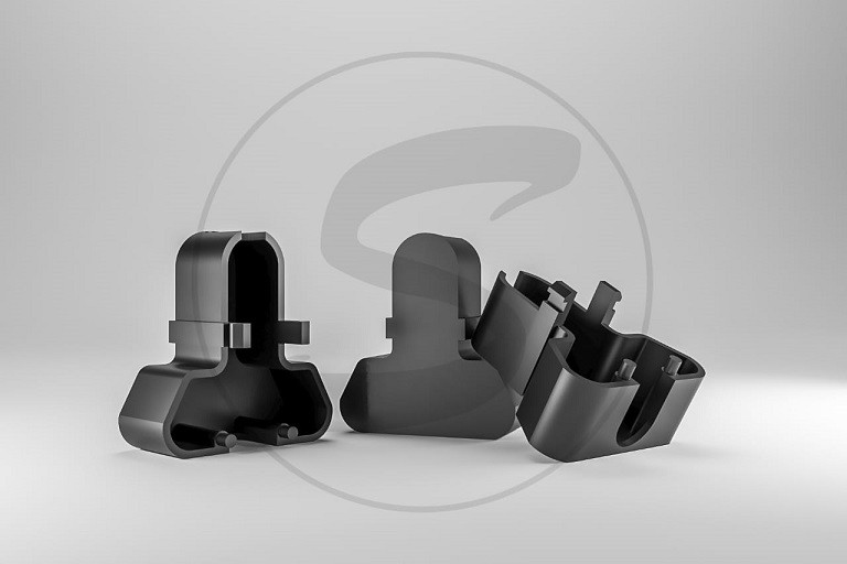 Cap 6 Amp Plug Insert Black